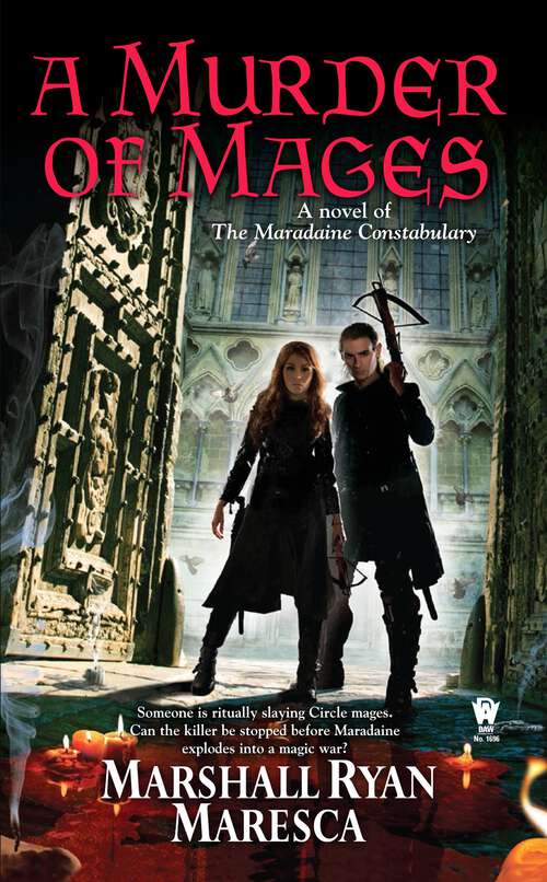 Book cover of A Murder of Mages (Maradaine Constabulary #1)