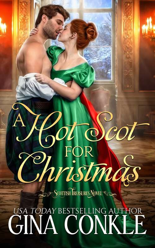 Book cover of A Hot Scot for Christmas (Scottish Treasures #4)