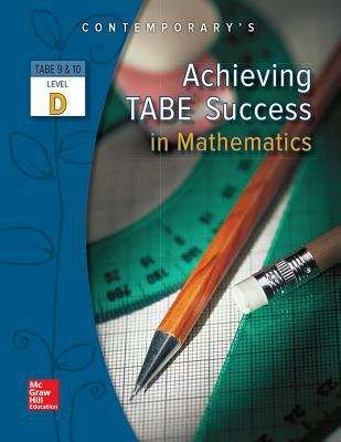 Achieving TABE Success In Mathematics Level D