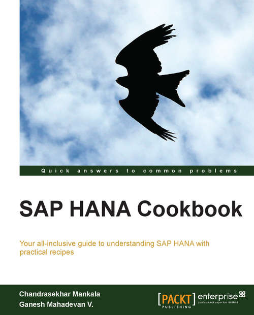 Book cover of SAP HANA Cookbook
