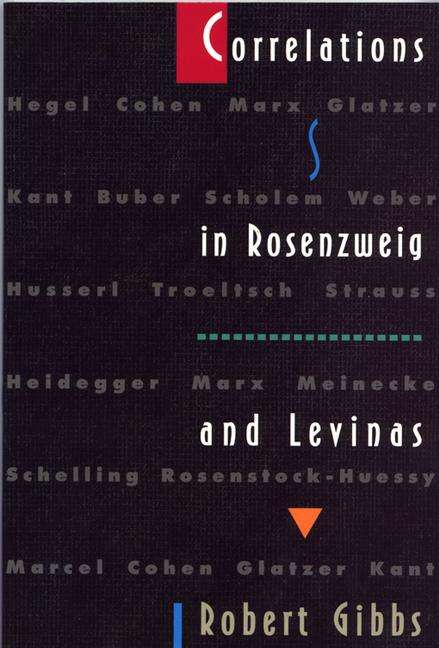 Book cover of Correlations in Rosenzweig and Levinas