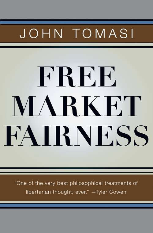Book cover of Free Market Fairness