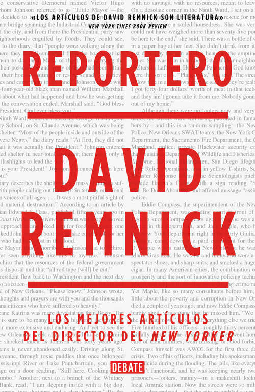 Book cover of Reportero