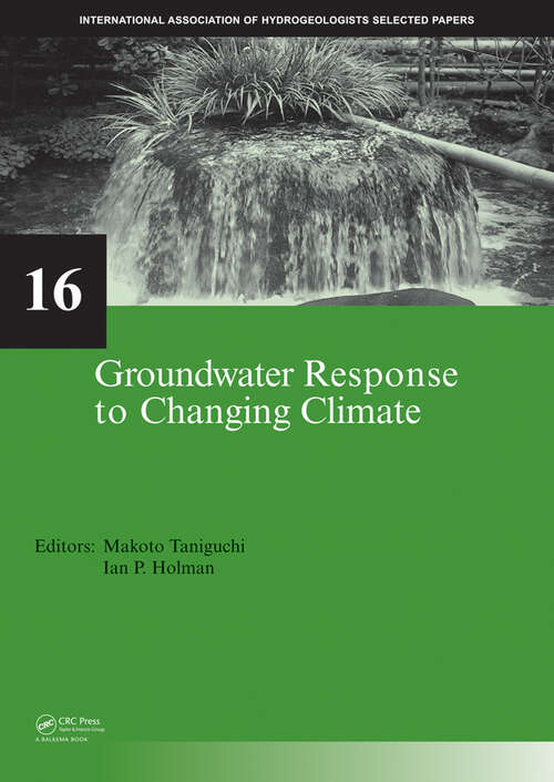 Book cover of Groundwater Response to Changing Climate (IAH - Selected Papers on Hydrogeology)