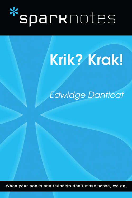 Book cover of Krik? Krak! (SparkNotes Literature Guide Series)