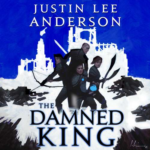 Book cover of The Damned King (The Eidyn Saga)