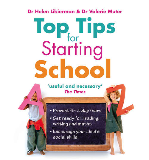 Book cover of Top Tips for Starting School