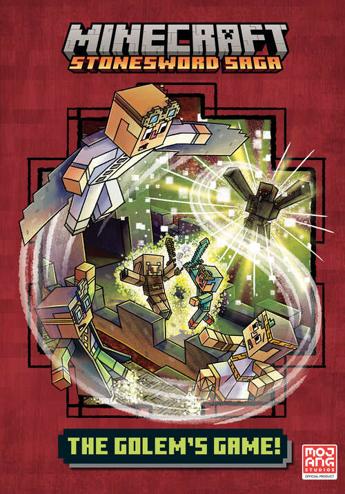 Book cover of The Golem's Game! (Minecraft Stonesword Saga)