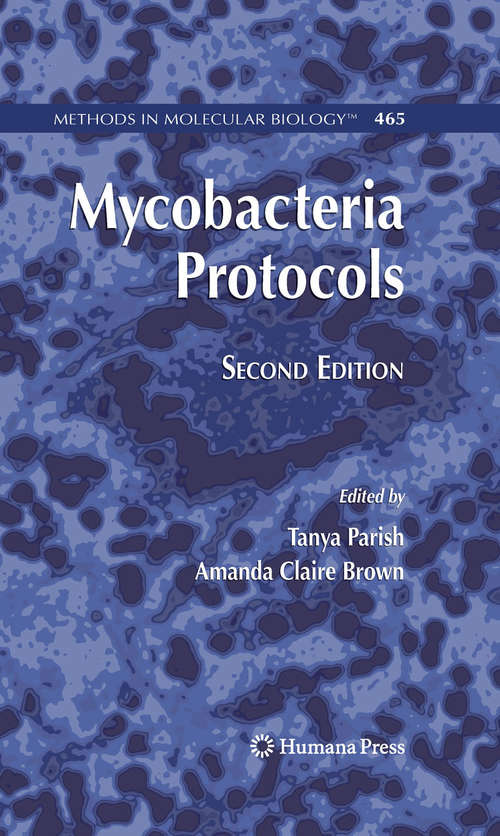 Cover image of Mycobacteria Protocols