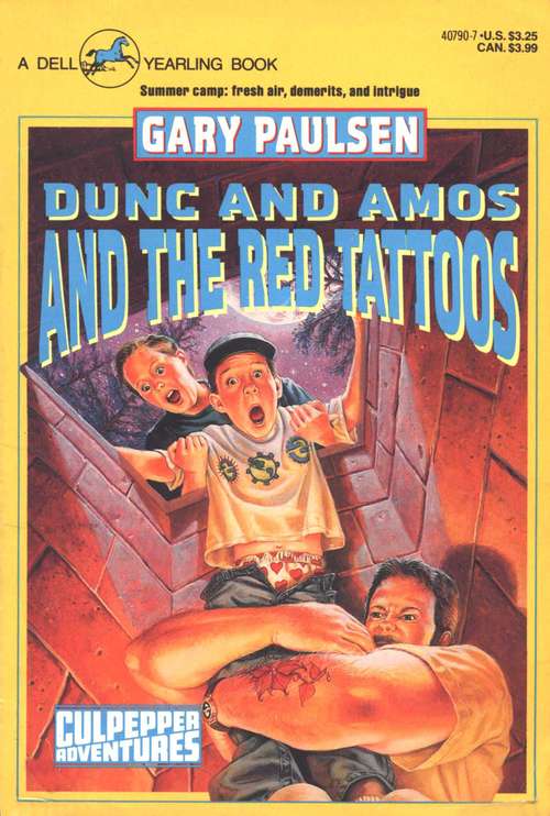 Book cover of Dunc and Amos and the Red Tattoos