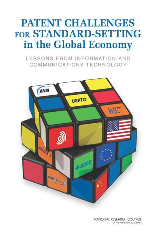Book cover of Patent Challenges for Standard-Setting in the Global Economy