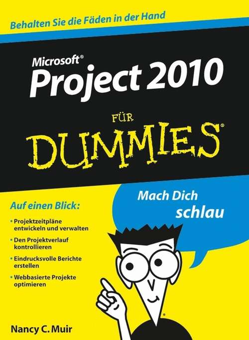 Book cover of Project 2010 für Dummies (Für Dummies)