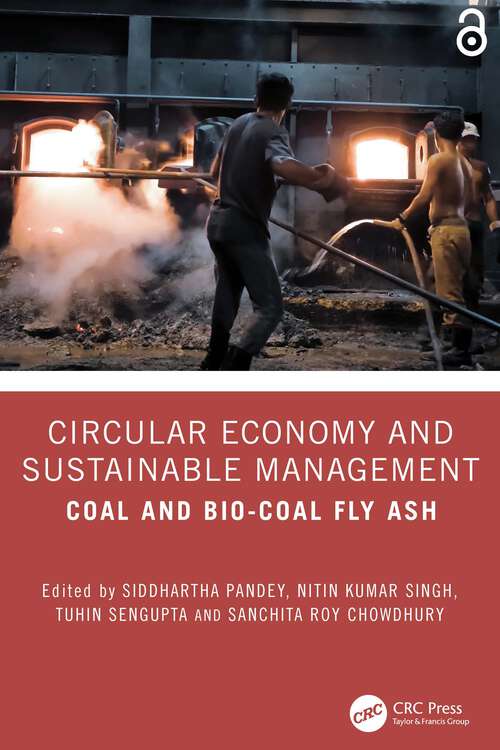 Book cover of Circular Economy and Sustainable Management: Coal and Bio-Coal Fly Ash (1)