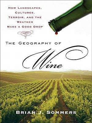 Book cover of The Geography of Wine