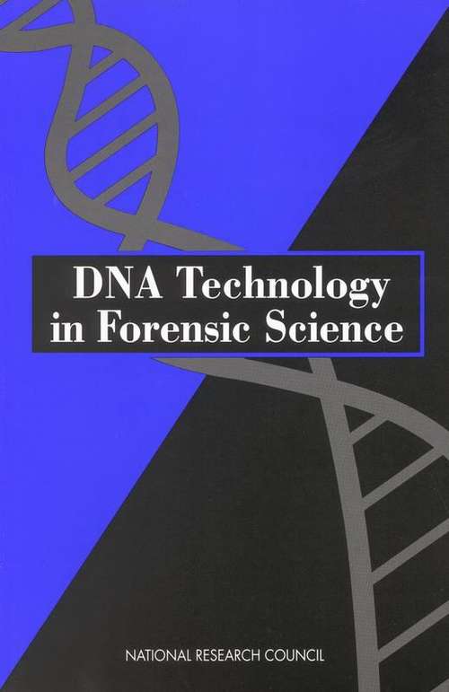 Book cover of DNA Technology in Forensic Science
