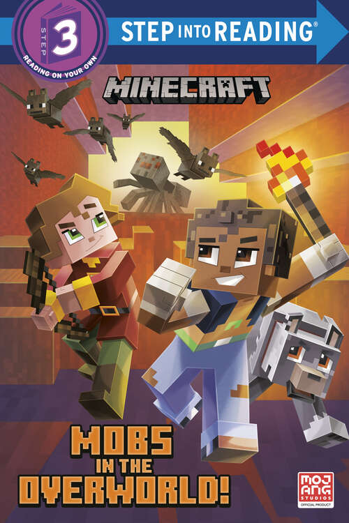 Book cover of Mobs in the Overworld! (Step into Reading)
