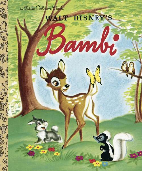 Book cover of Bambi (Little Golden Book)