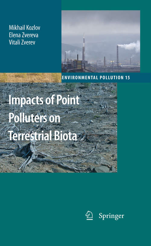 Book cover of Impacts of Point Polluters on Terrestrial Biota