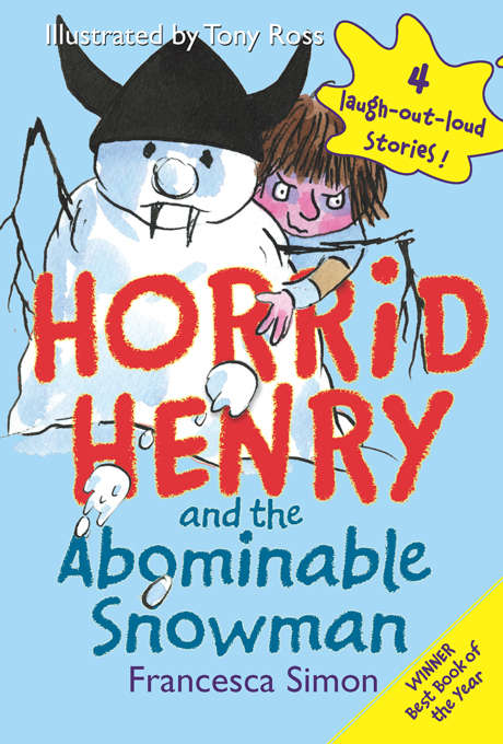 Book cover of Horrid Henry and the Abominable Snowman