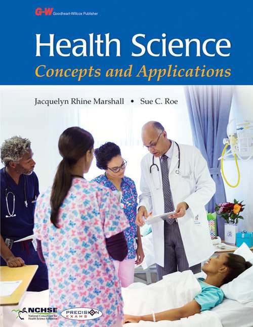 Book cover of Health Science: Concepts and Applications