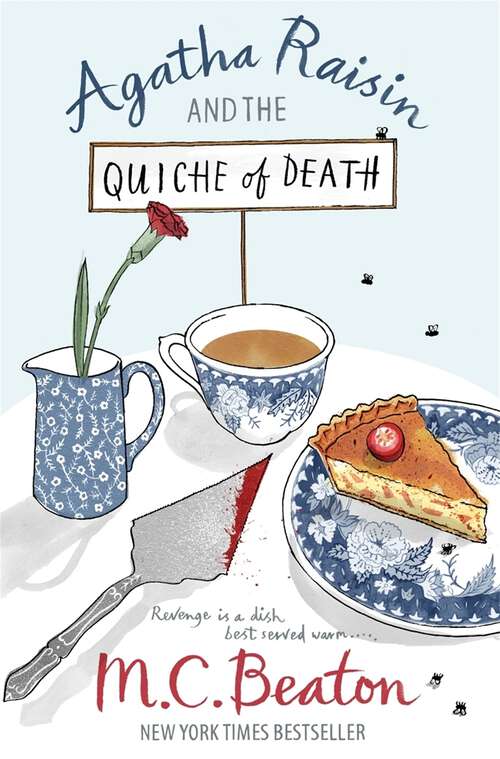 Book cover of Agatha Raisin and the Quiche of Death: The Quiche Of Death, The Vicious Vet, And The Potted Gardener (Agatha Raisin #1)