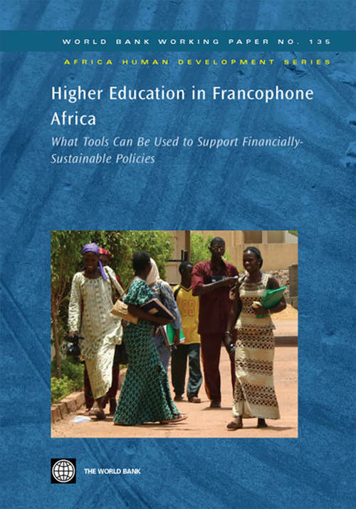 Book cover of Higher Education in Francophone Africa