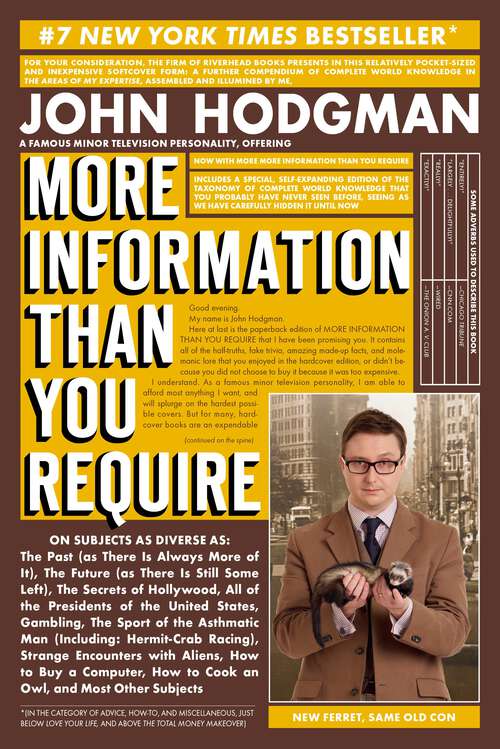 Book cover of More Information Than You Require