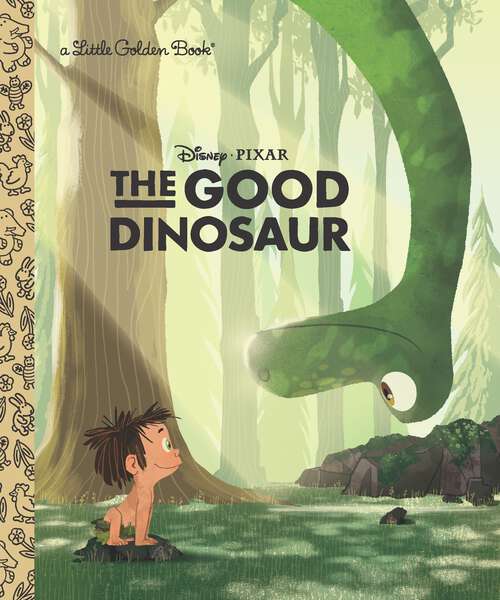 Book cover of The Good Dinosaur Little Golden Book (Little Golden Book)
