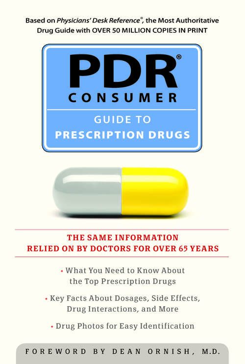 Book cover of PDR Consumer Guide to Prescription Drugs