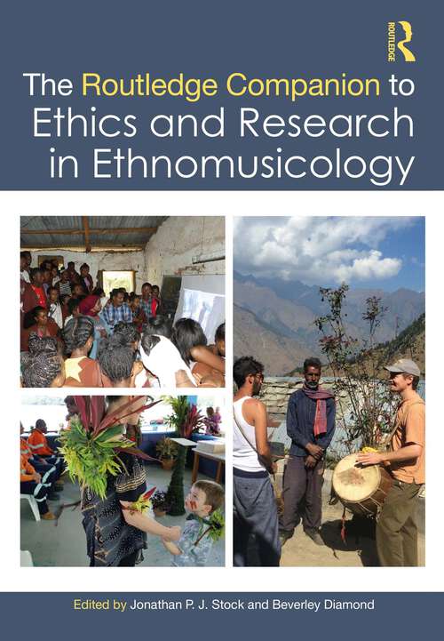 Book cover of The Routledge Companion to Ethics and Research in Ethnomusicology (Routledge Music Companions)