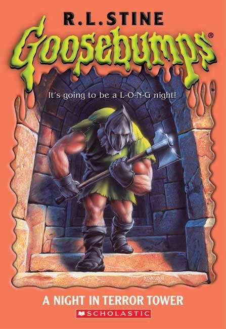 Book cover of A Night in Terror Tower (Goosebumps #27)