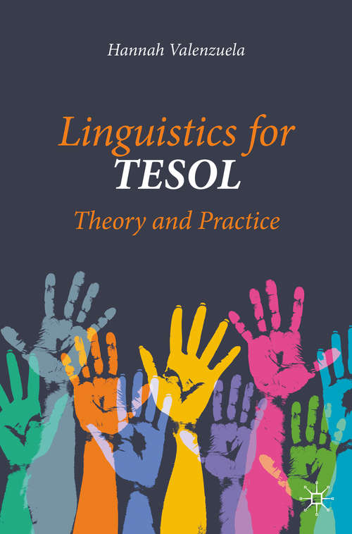 Book cover of Linguistics for TESOL: Theory and Practice (1st ed. 2020)