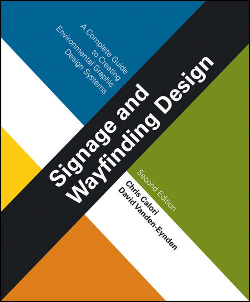 Book cover of Signage and Wayfinding Design