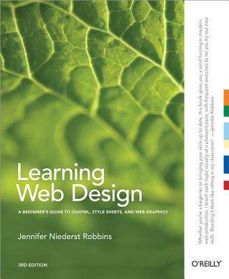 Book cover of Learning Web Design, Third Edition