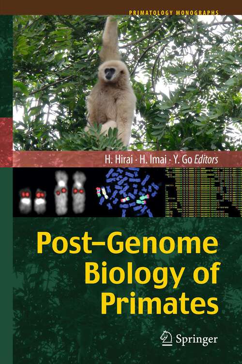 Book cover of Post-Genome Biology of Primates