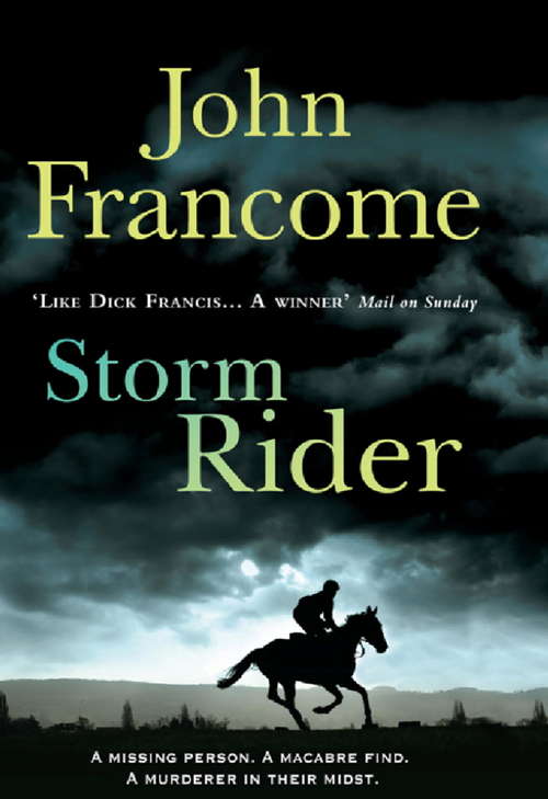 Book cover of Storm Rider: A ghostly racing thriller and mystery