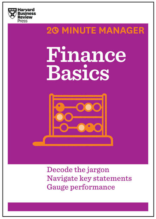 Book cover of Finance Basics (20-Minute Manager Series)
