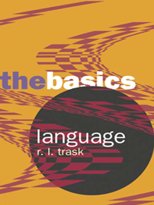 Book cover of Language: The Basics (2) (The Basics)