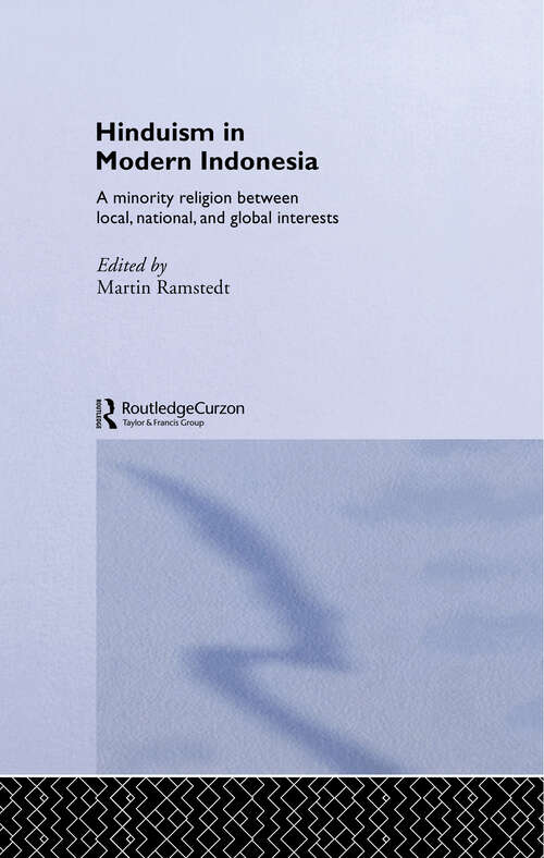 Book cover of Hinduism in Modern Indonesia