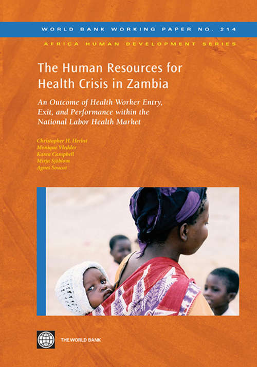 Book cover of The Human Resources for Health Crisis in Zambia