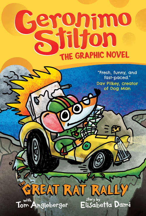 Book cover of The Great Rat Rally: A Graphic Novel (Geronimo Stilton Graphic Novel)