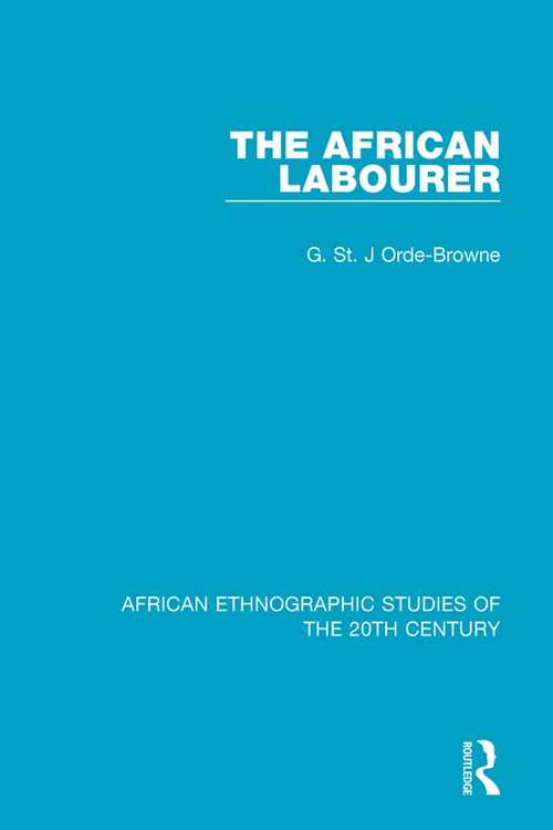 The African Labourer