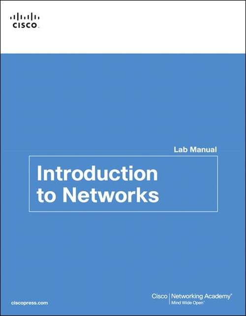 Book cover of Introduction to Networks: Lab Manual, v5.0
