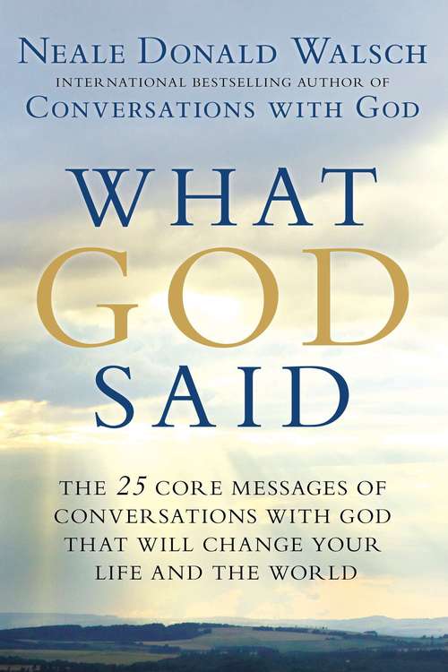 Book cover of What God Said