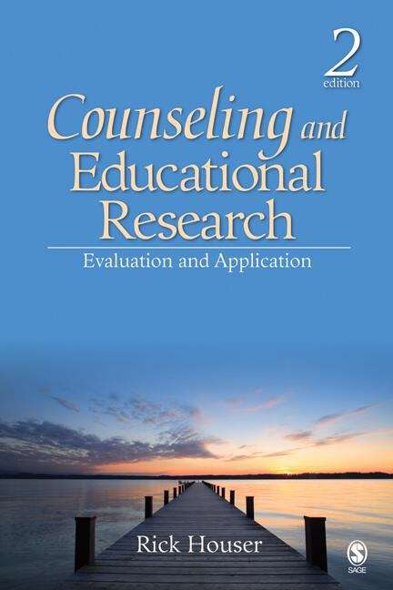 Book cover of Counseling and Educational Research: Evaluation and Application (2nd edition)