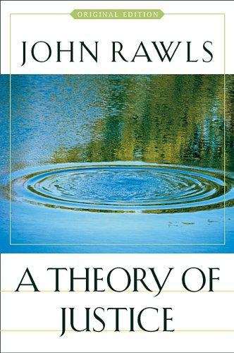 Book cover of A Theory of Justice (Original Edition)