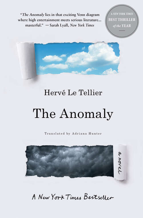Book cover of The Anomaly: A Novel