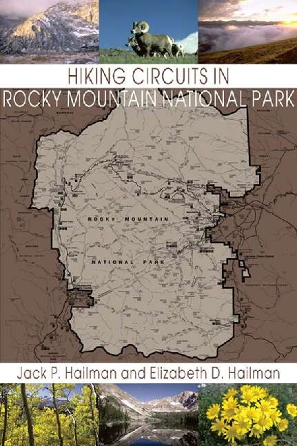 Book cover of Hiking Circuits in Rocky Mountain National Park
