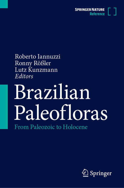 Book cover of Brazilian Paleofloras: From Paleozoic to Holocene