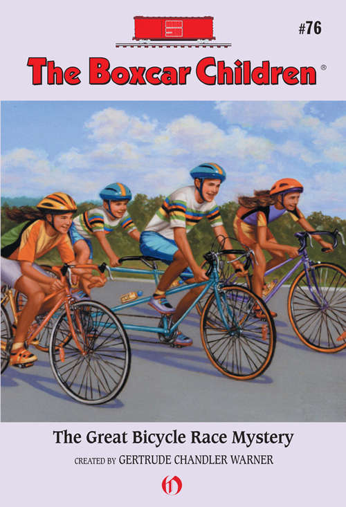 Book cover of The Great Bicycle Race Mystery (Boxcar Children #76)
